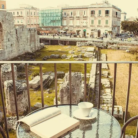شقة Apollonion Hh Above Apollo's Temple Ortygia *